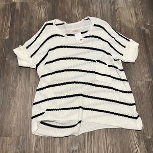 NWT Size L/XL Striped Knit Boutique T-Shirt